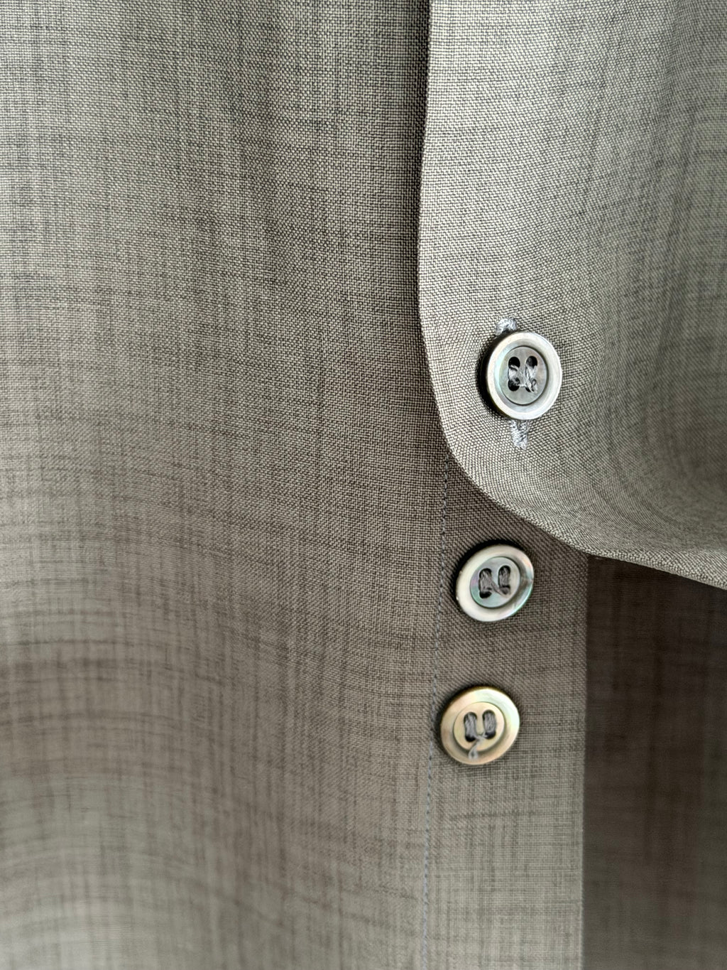 Armani 1990s Spread Collar Relaxed Shirt - Size M