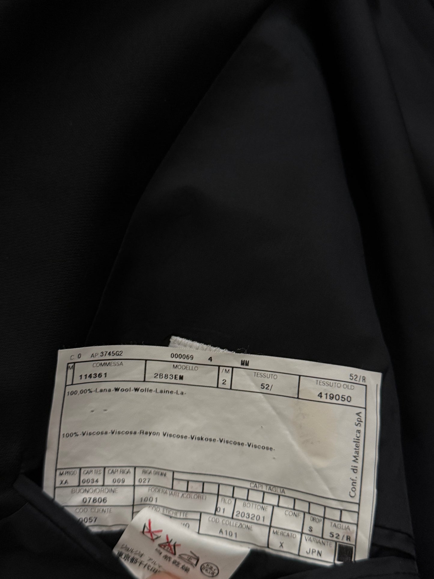 Giorgio Armani 1990s 3B Pleated Wool Suit - Size XL Jacket / 36" Waist