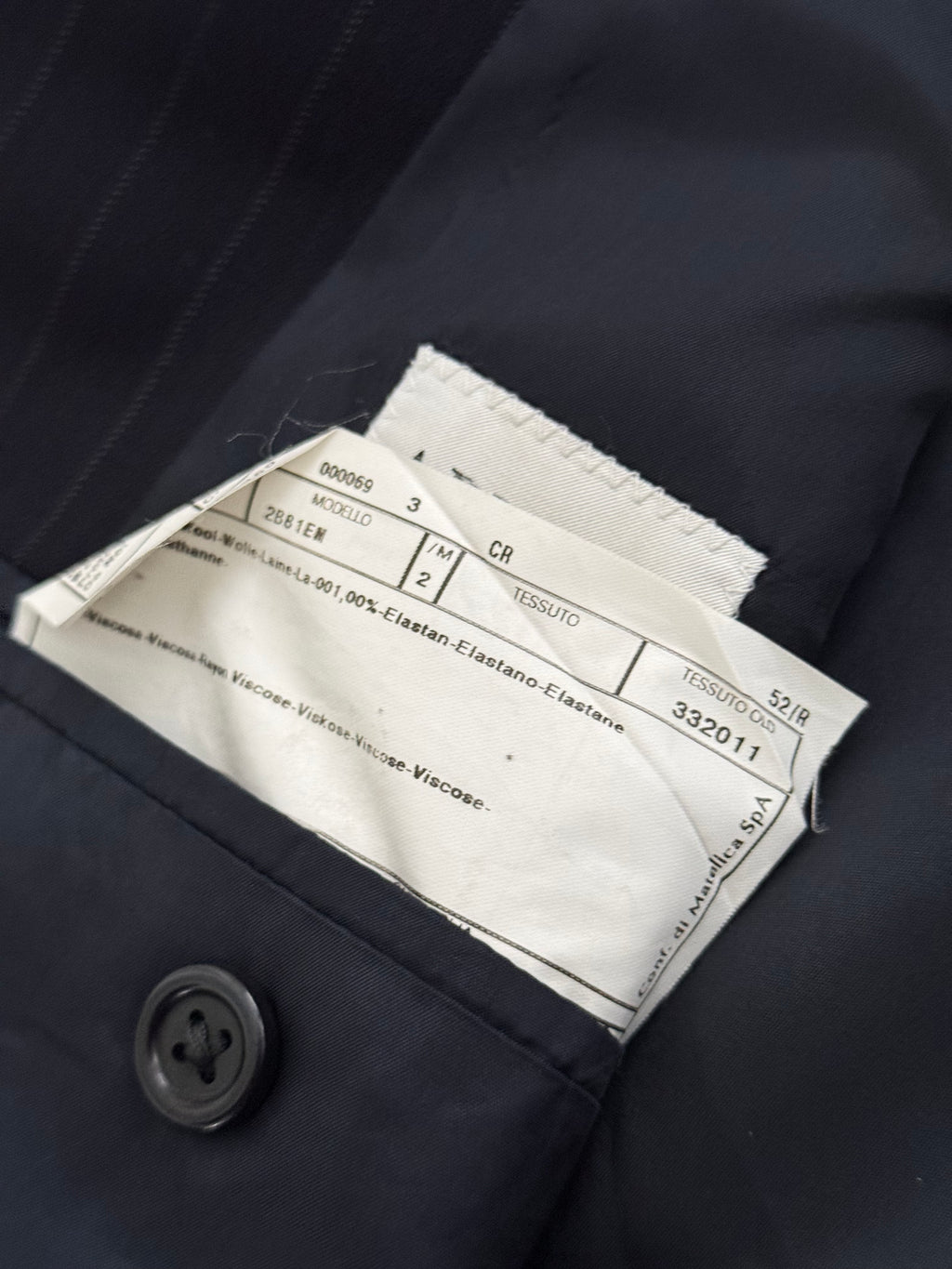 Armani 1990s Striped Wool Pleated Suit - Size XL Jacket / 36" Waist