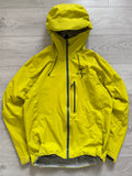 Arc'teryx Alpha FL Yellow Gore-Tex Pro Shell Jacket - Size L