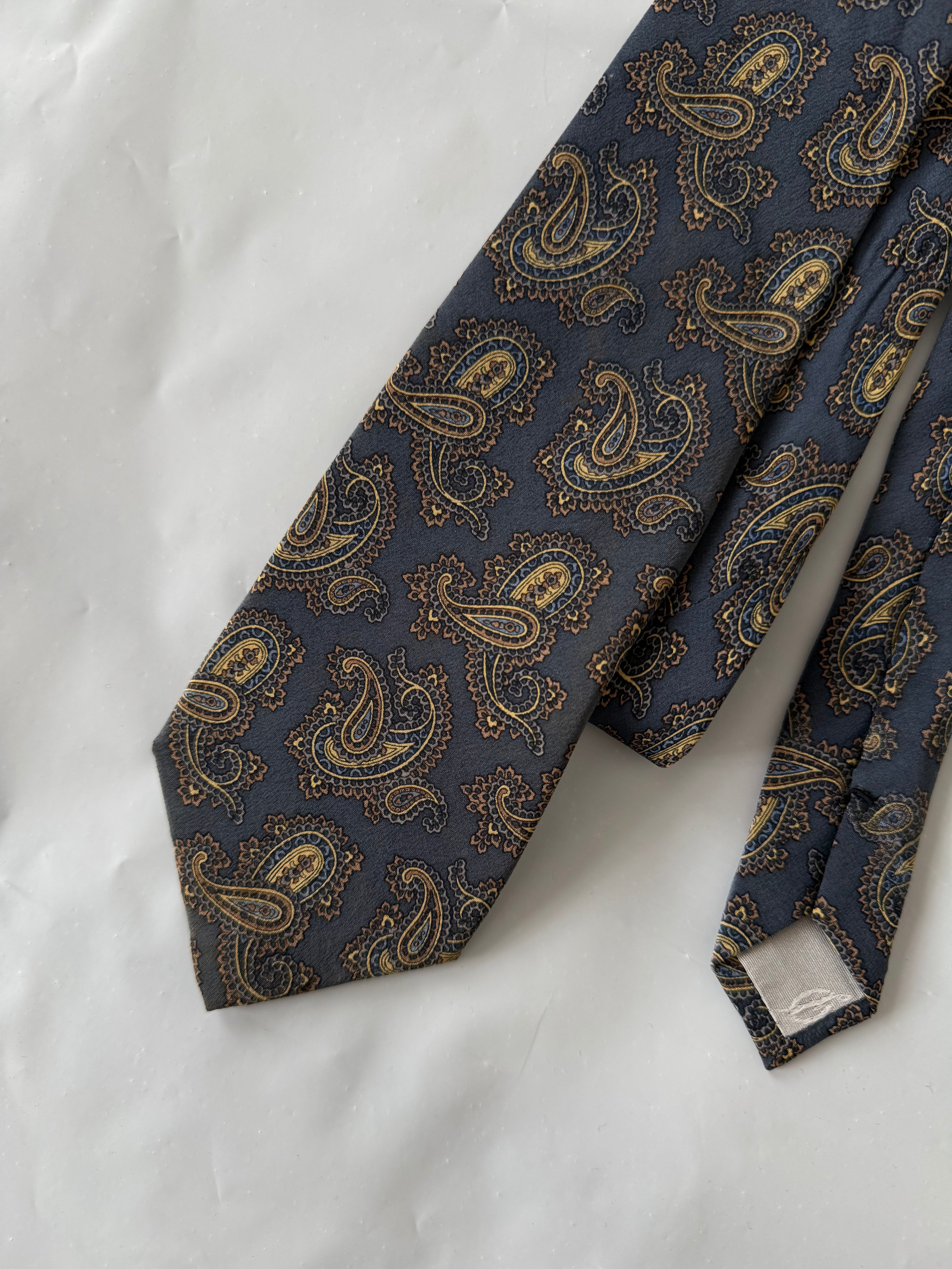 Dupont 1990s Silk Tie