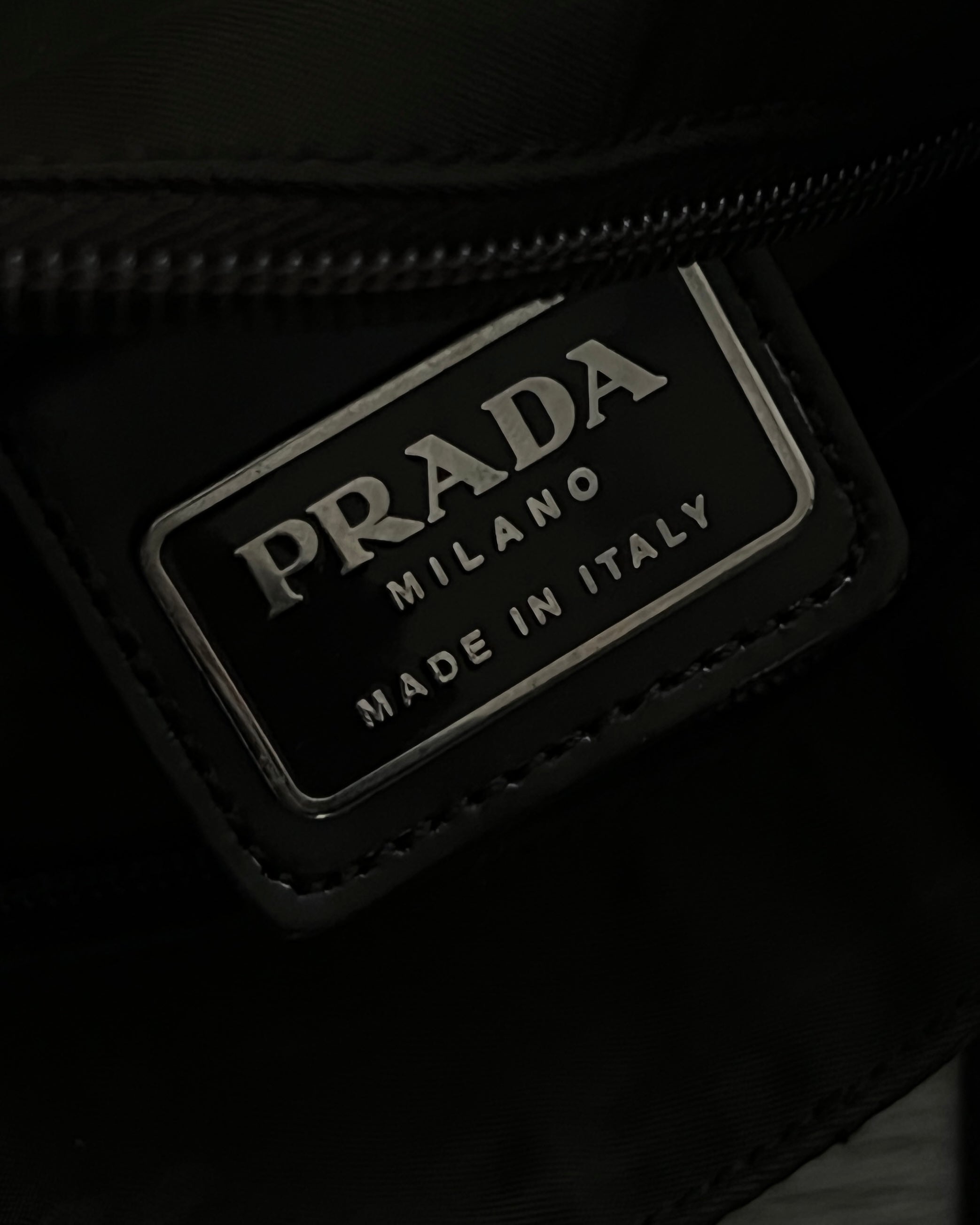 Prada 00s Vela Nylon Metal Logo Crossbody Bag – NDWC0 Shop