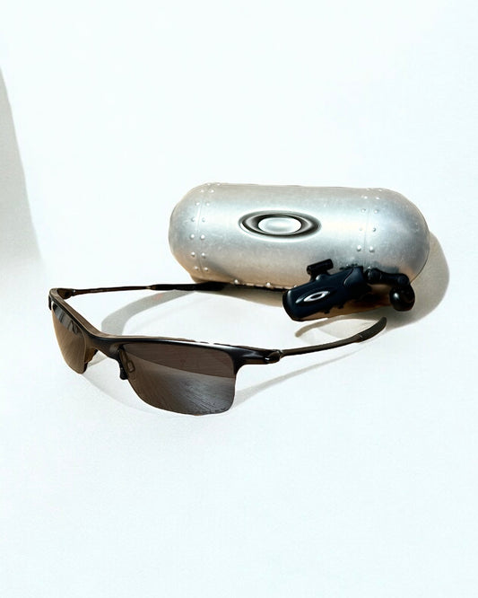 Oakley x Motorola 2005 Razrwire Bluetooth Sunglasses Pewter/Matte Black