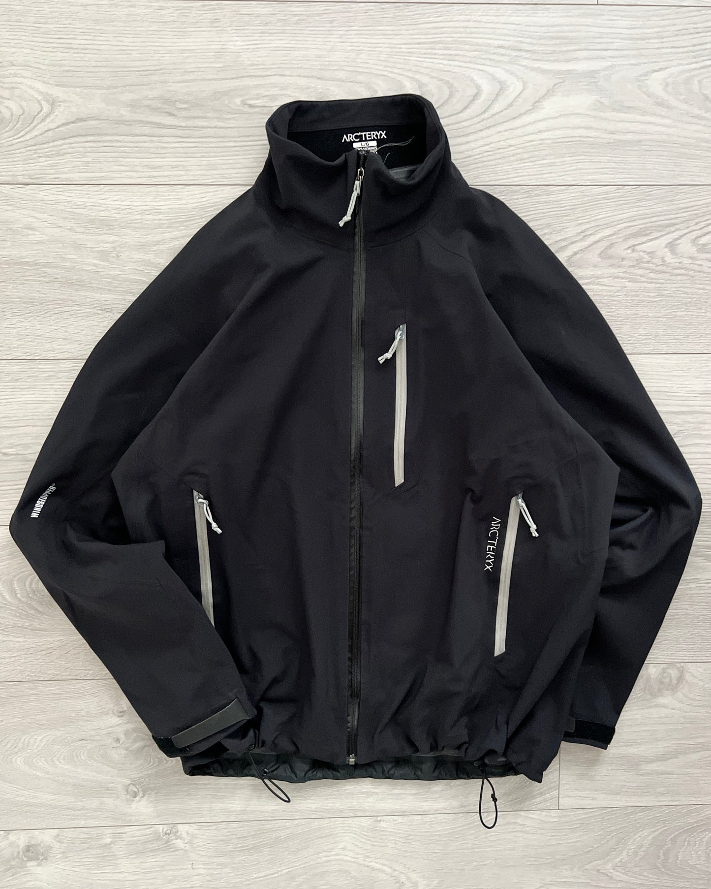 Arcteryx Gore-Windstopper Technical Taped Seam Stingray Jacket - Size L