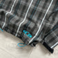 Salomon 00s Clima Pro Waterproof Softshell Grid Pattern Tech Jacket - Size S