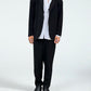 Issey Miyake OJR Tag 1990s Technical Pleated Suit - Size L Jacket / 32" Waist