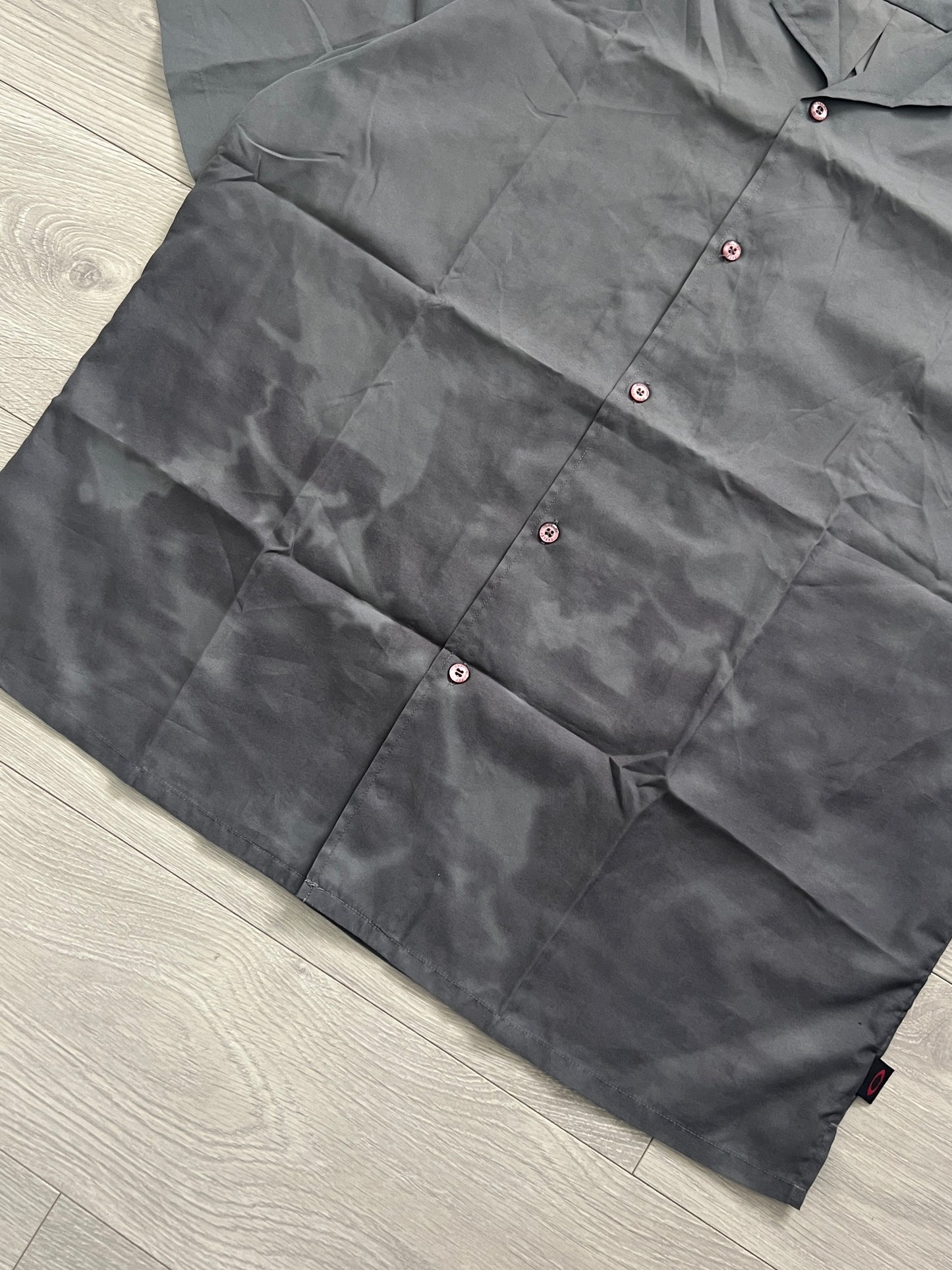 Oakley 00s Cloud Print Boxy Shirt - Size XL