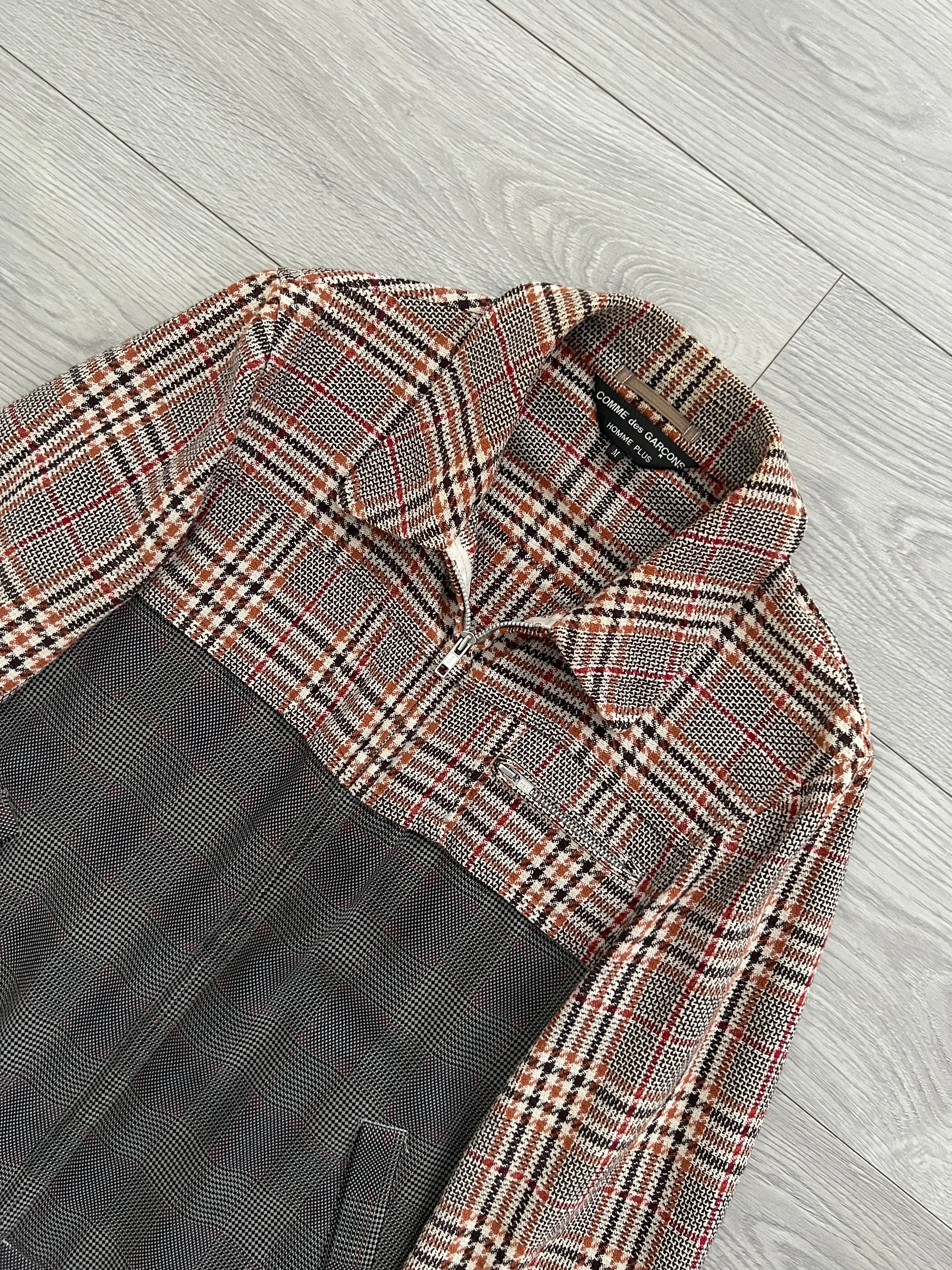 Comme Des Garcons Homme Plus AW2001 Check Jacket - Size S