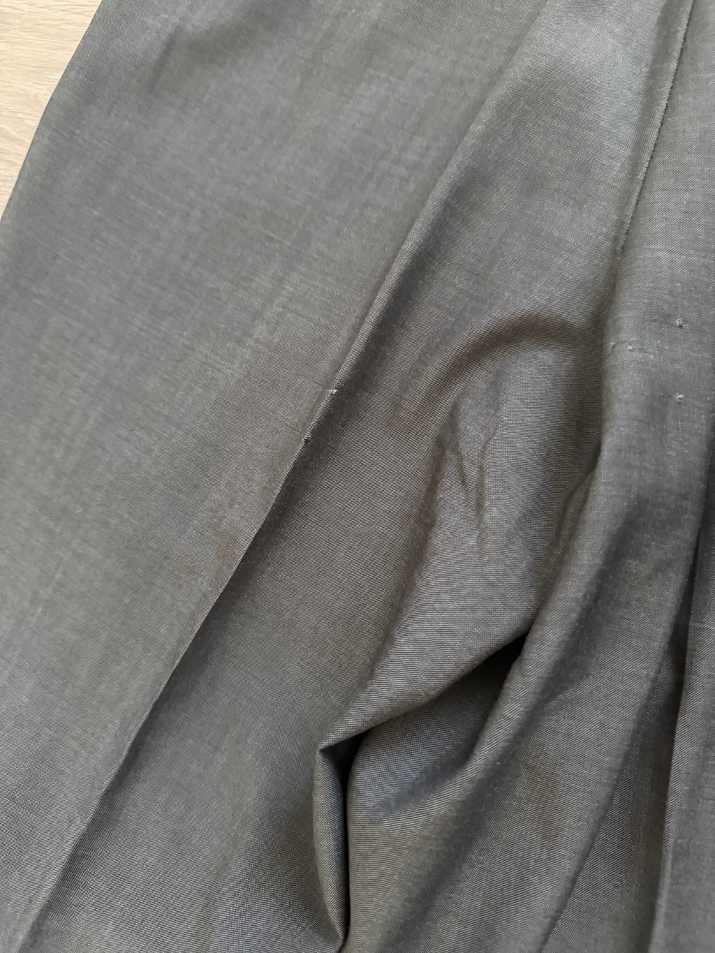Hugo Boss 1990s 'Sigma' 4B Pleated Wool Grey Suit - Size M Jacket / 32" Waist