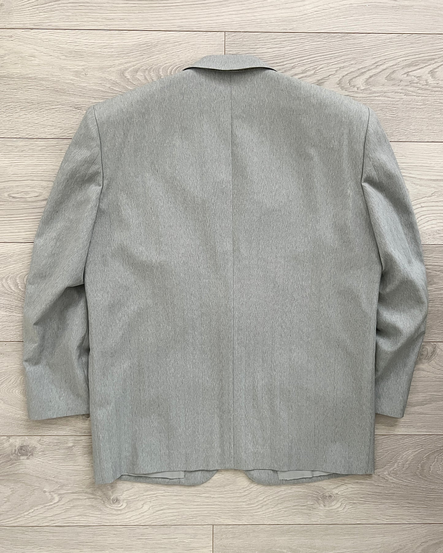 Comme Des Garcons Homme SS1991 Wool Pleated Grey Suit - Size M Jacket / 31 Waist