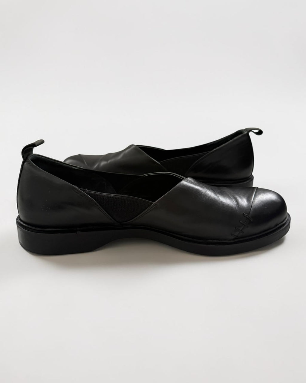Issey Miyake Vintage Slip-On Leather Derby Shoes - Size US7