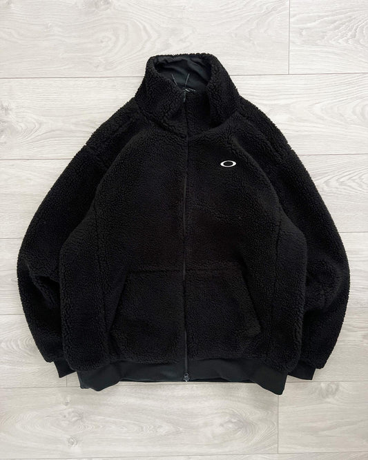 Oakley Boa Deep Pile Black Fleece Jacket - Size S, M & L