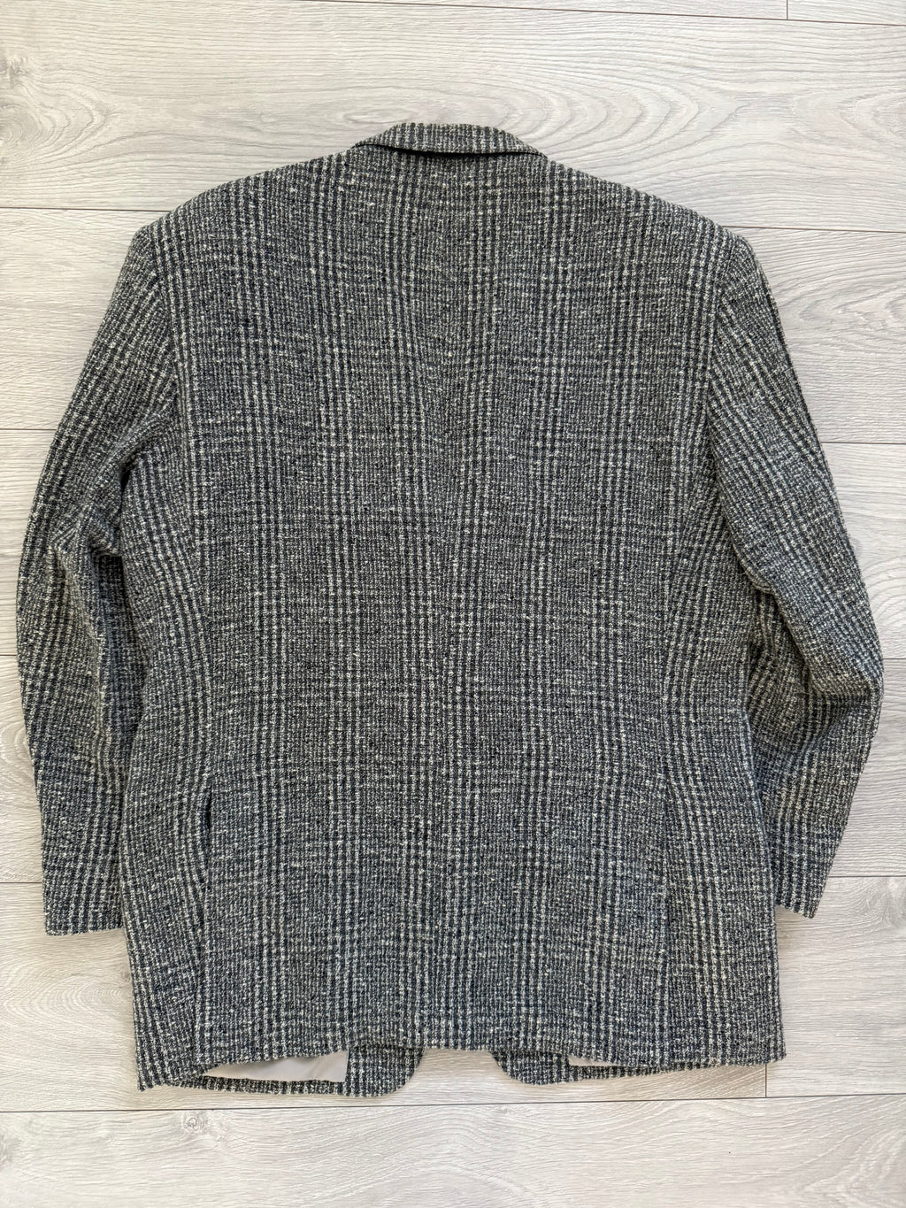 Christian Dior 1980s 2B Tweed Wool Sports Blazer Jacket - Size L