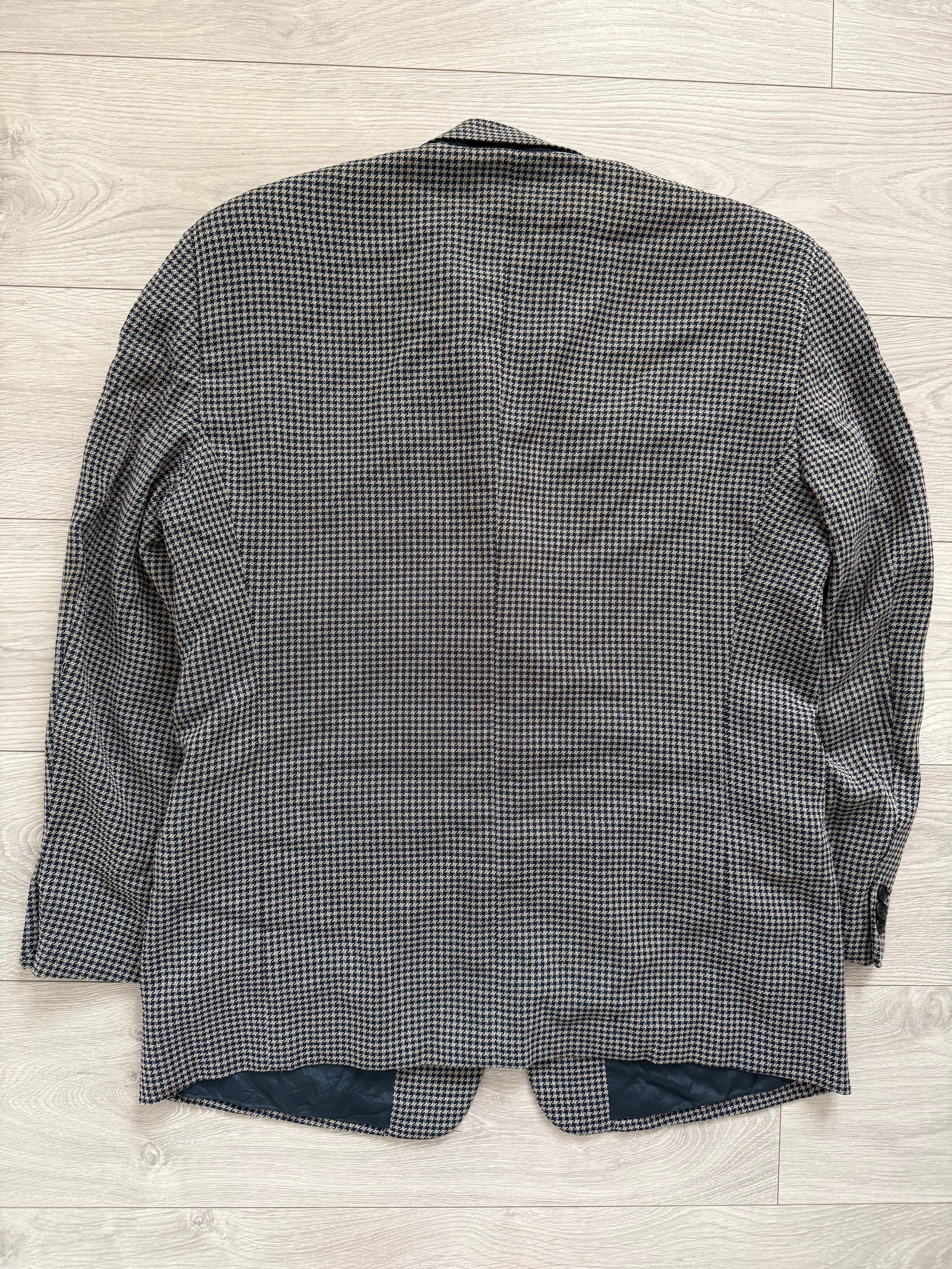 Giorgio Armani 1990s 2B Wool Textured Sport Jacket Blazer - Size XL