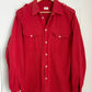 Helmut Lang 1996 Red Military Shirt by GTR Group - Size M