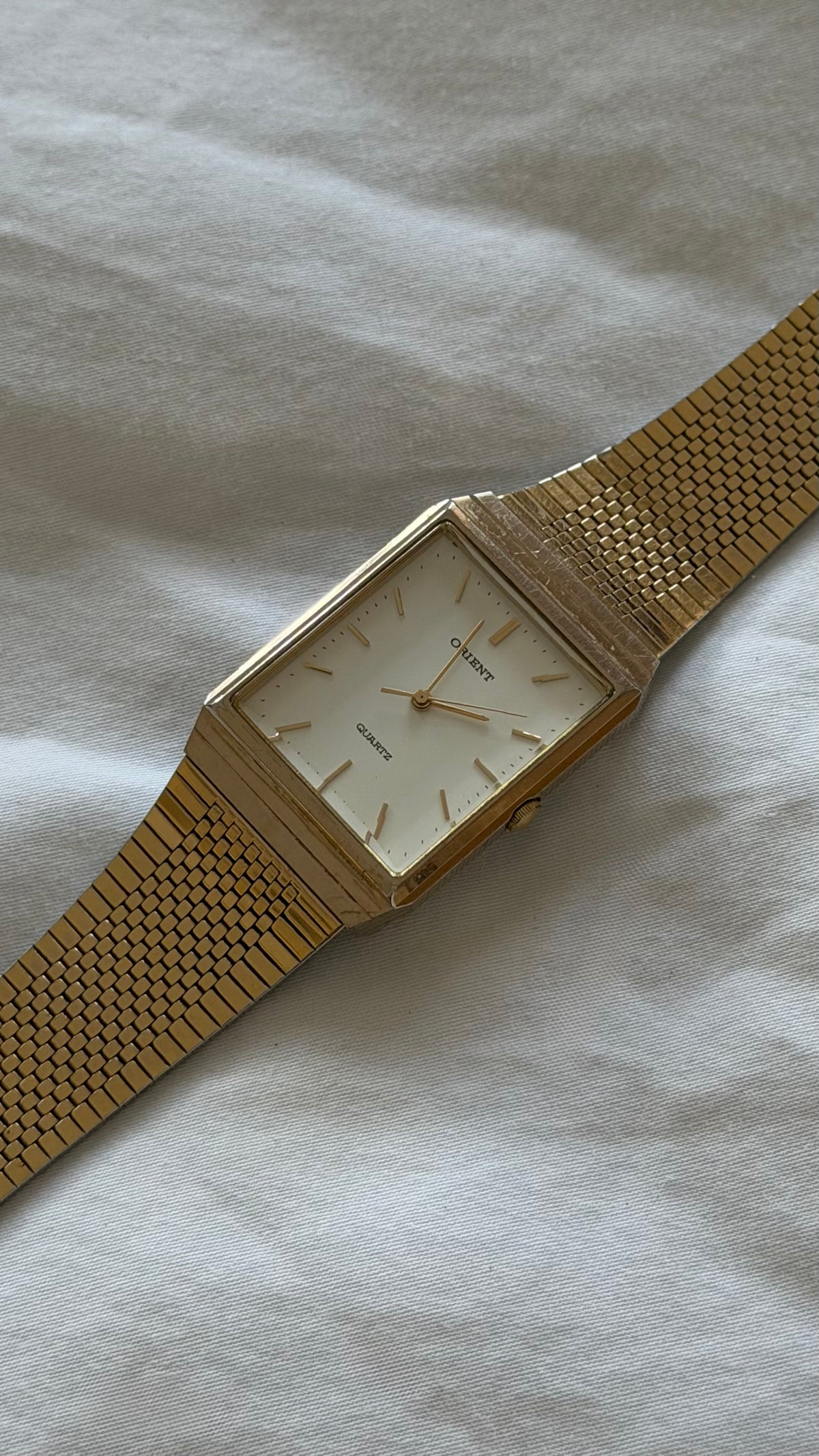Orient 1990s Mesh Band Watch