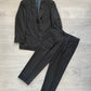 Armani 1990s Pleated Wool 3B Suit - Size XL Jacket / 38" Waist