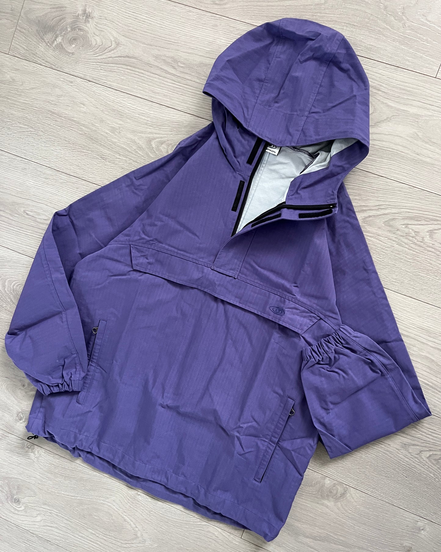 Salomon 1990s Technical Waterproof Anorak - Size L