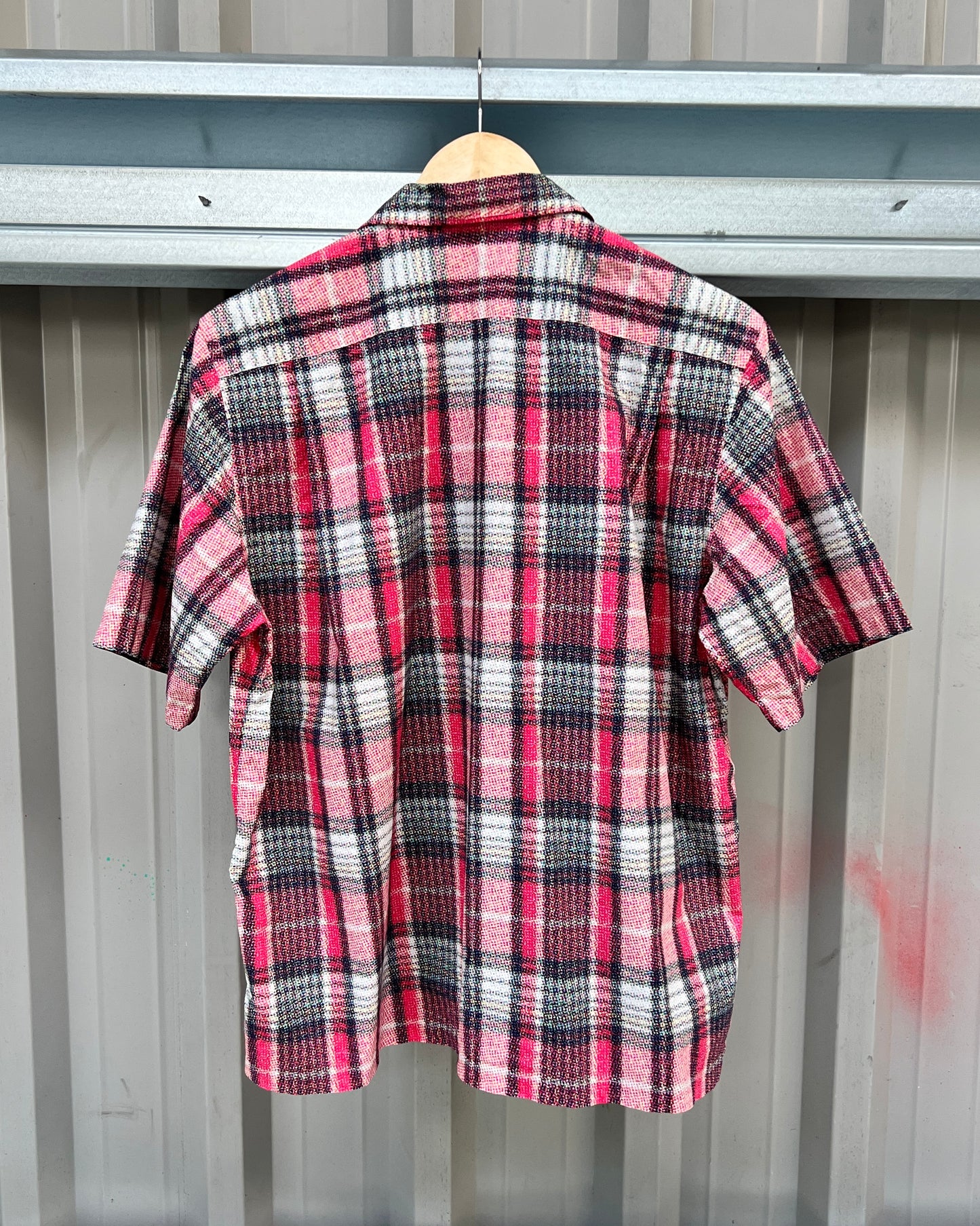 Comme Des Garcons Homme SS03' Shadow Plaid Shirt - Size M