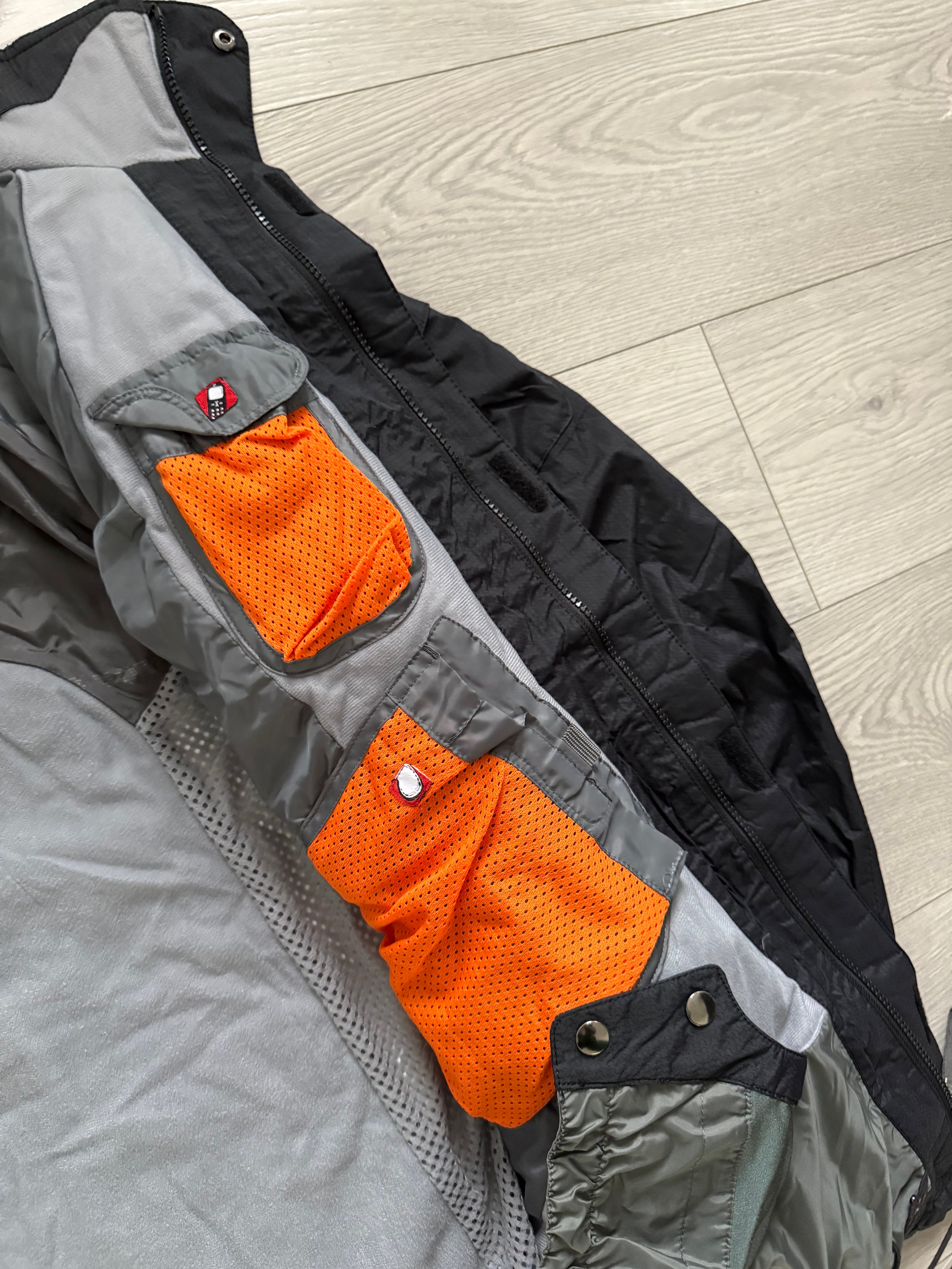 Salomon 2004 Waterproof Fleece Mapped Technical Jacket - Size XL