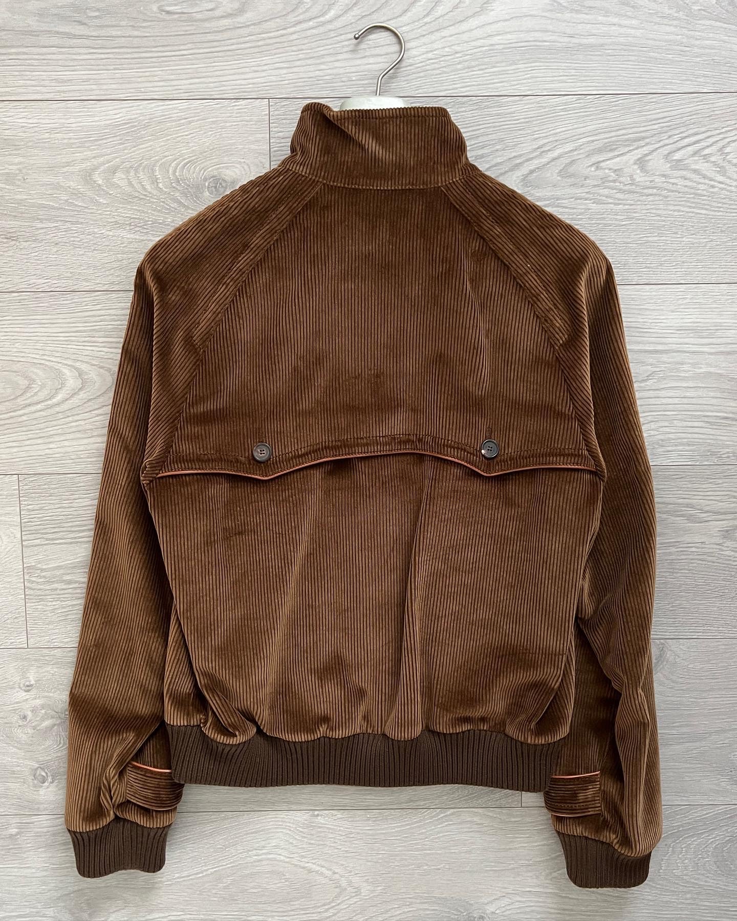 Prada AW2017 Corduroy Runway Bomber Jacket - Size M