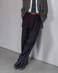 Vintage 1980s Double Pleat Wool Pants Made in Italy - Size 44" Waist