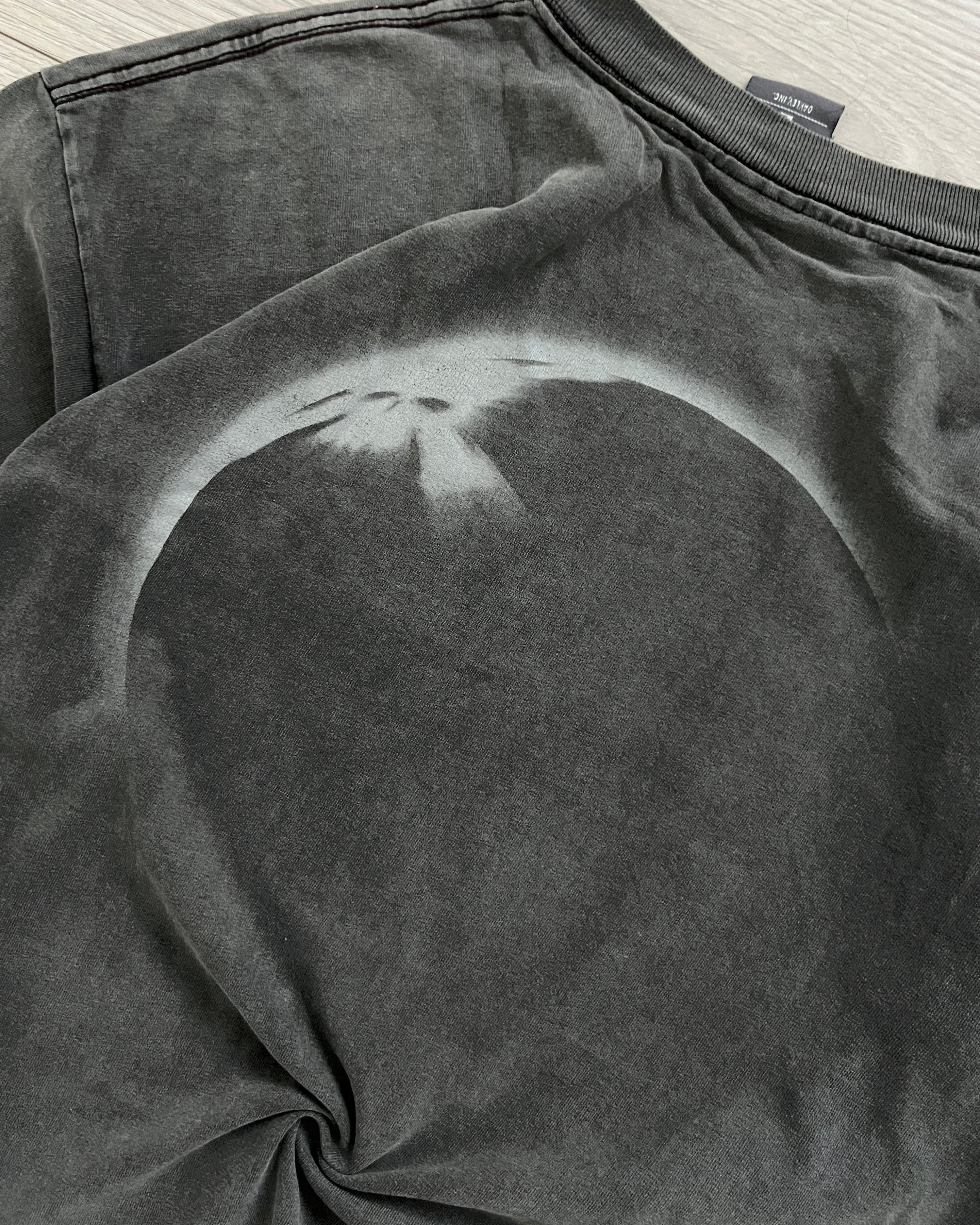 Oakley Software 00s Faded Icon Skull Crescent Print T-Shirt - Size