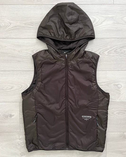 Nike Gyakusou FW2013 Technical Panelled Padded Vest - Size S