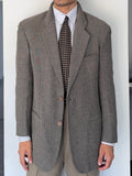 Emporio Armani SS1997 2B Herringbone Wool Sports Jacket Blazer - Size M