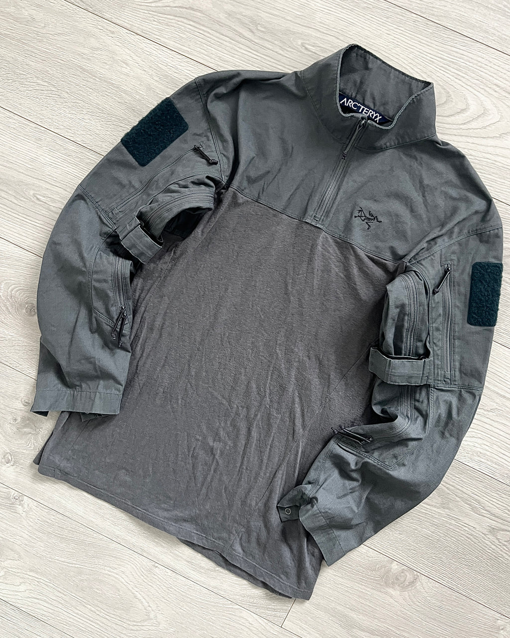 Arcteryx LEAF Talos Half Shell Assault Combat Shirt Wolf Grey - Size XL