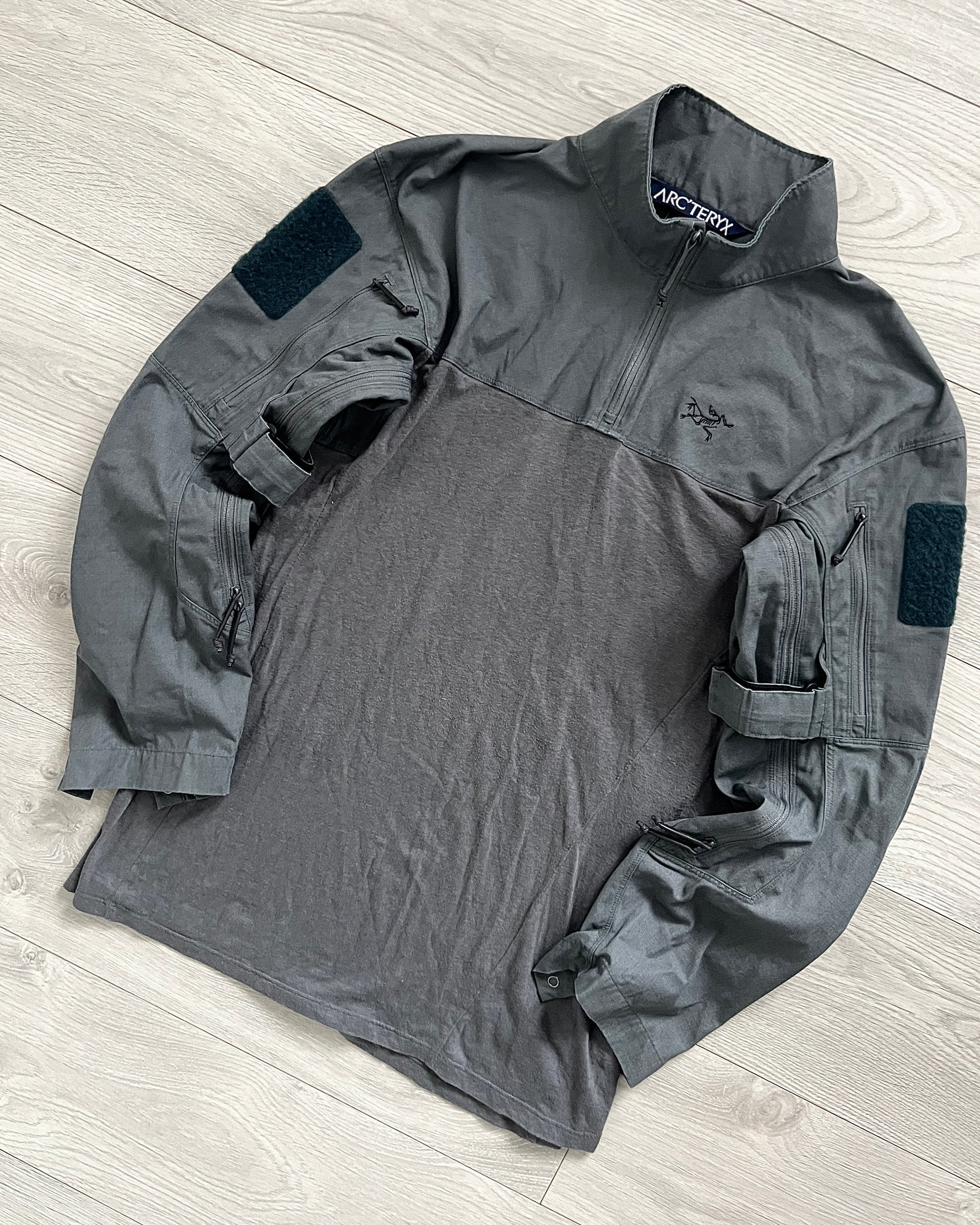 Arcteryx LEAF Talos Half Shell Assault Combat Shirt Wolf Grey - Size XL