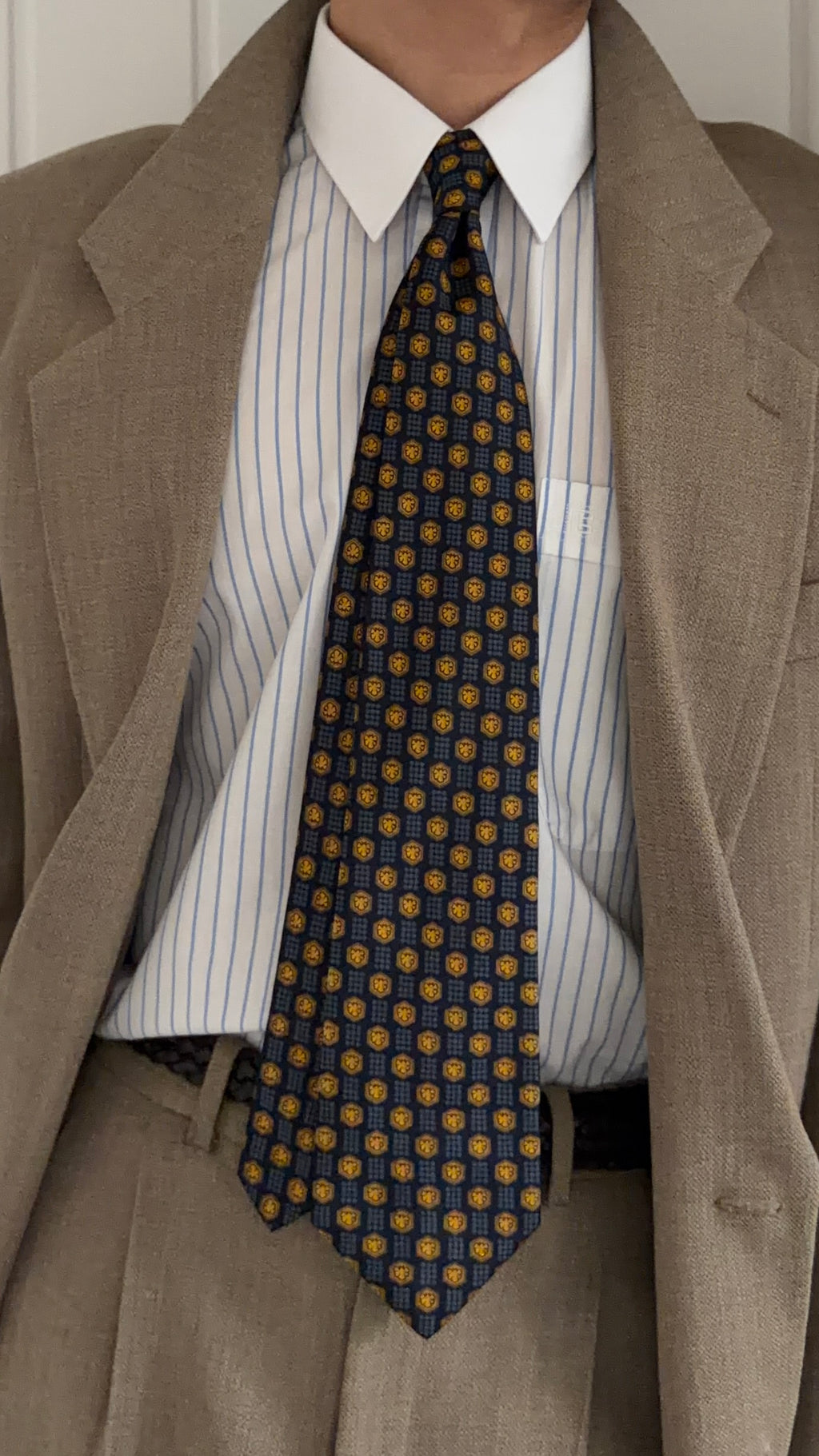 Jim Thompson 1990s Silk Tie