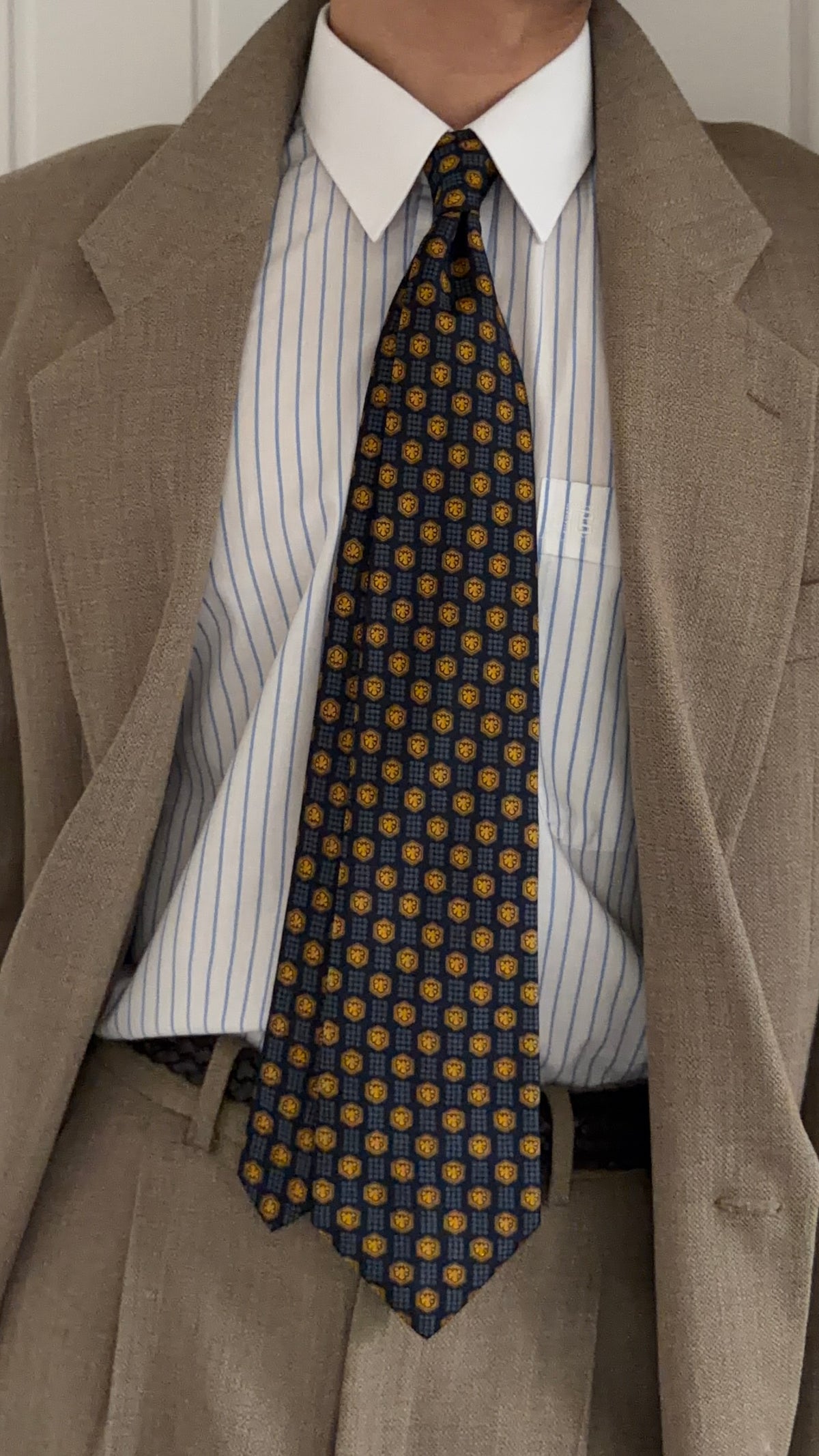 Jim Thompson 1990s Silk Tie