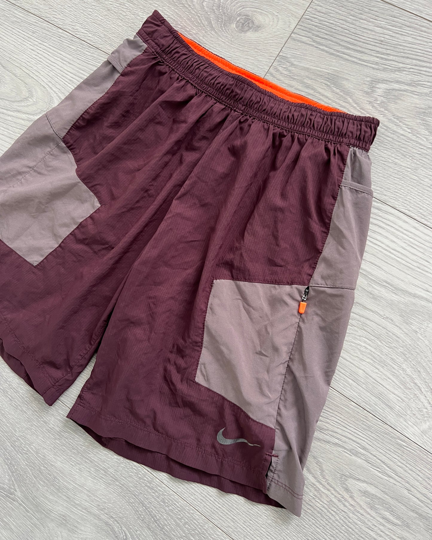 Nike FW2014 Dri-Fit Technical Panelled Shorts - Size S