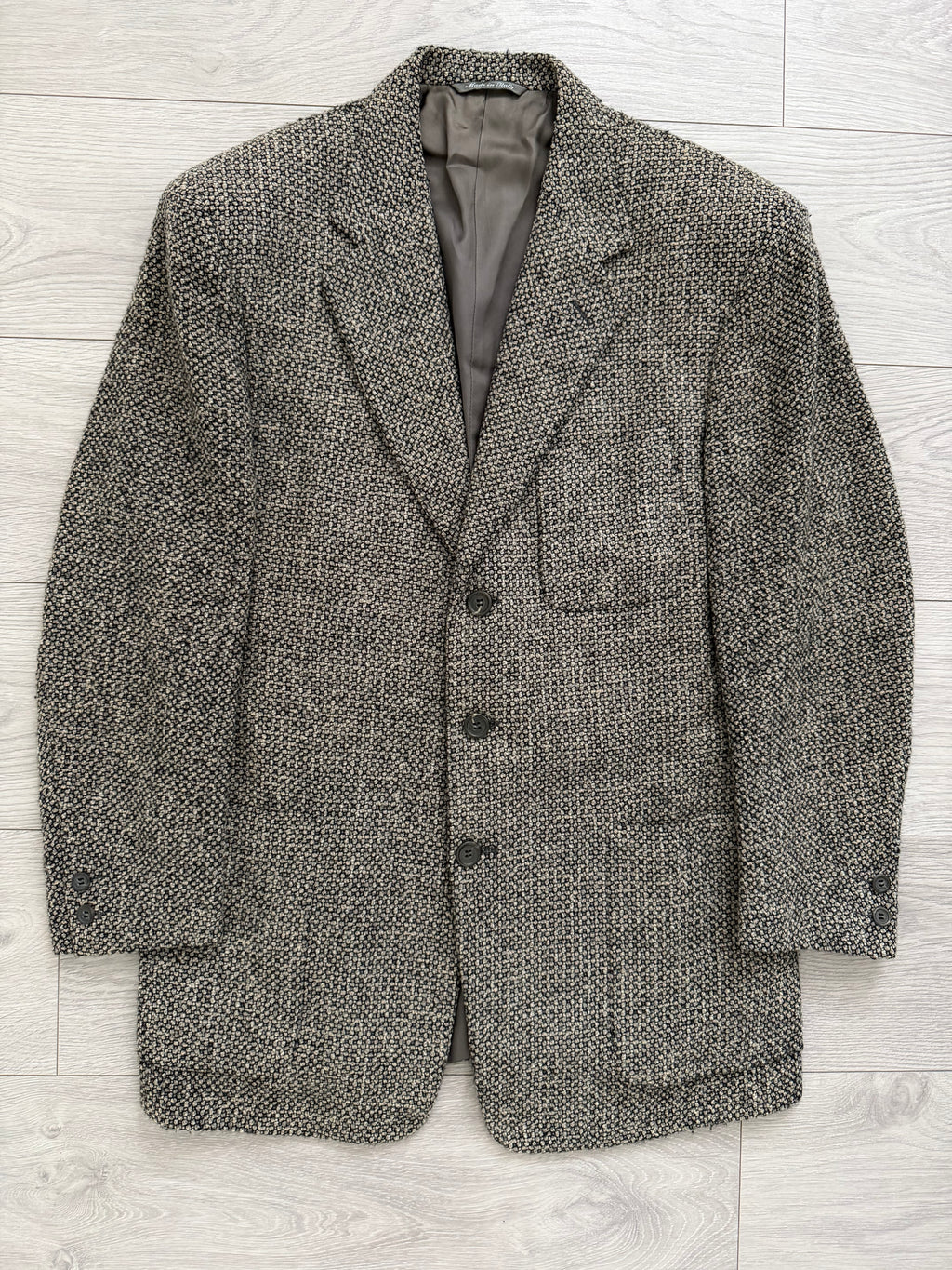 Canali 1980s 3B Textured Soft Wool Sport Jacket Blazer - Size M