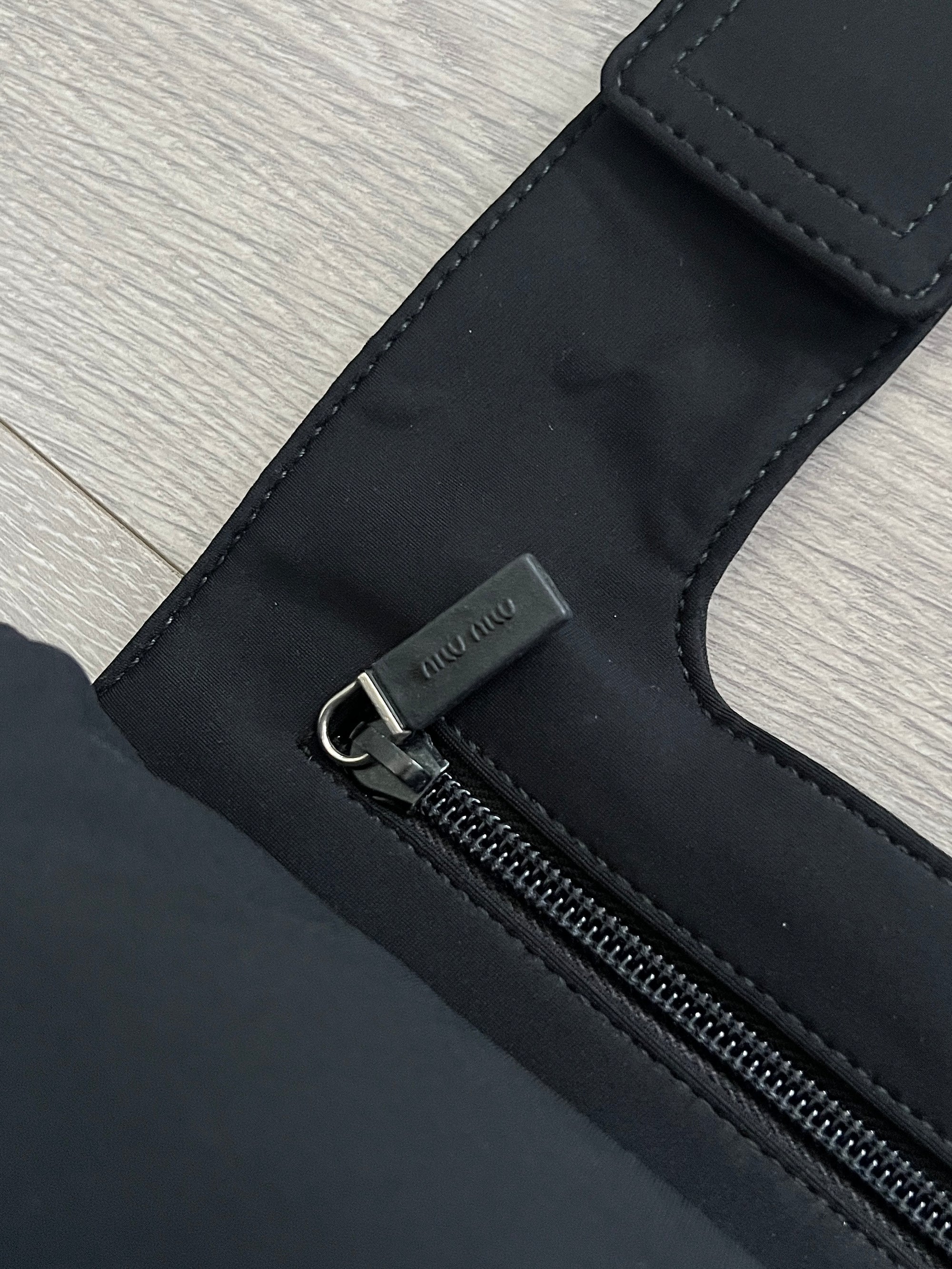 Miu Miu FW1999 Tech Fabric Crossbody Bag