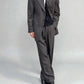 Armani 1990s Pleated Wool 3B Suit - Size XL Jacket / 38" Waist