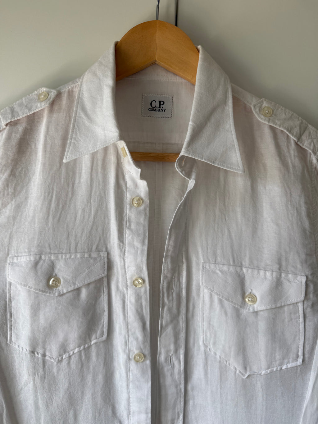 C.P. Company 1990s Lightweight Cotton Shirt - Size S