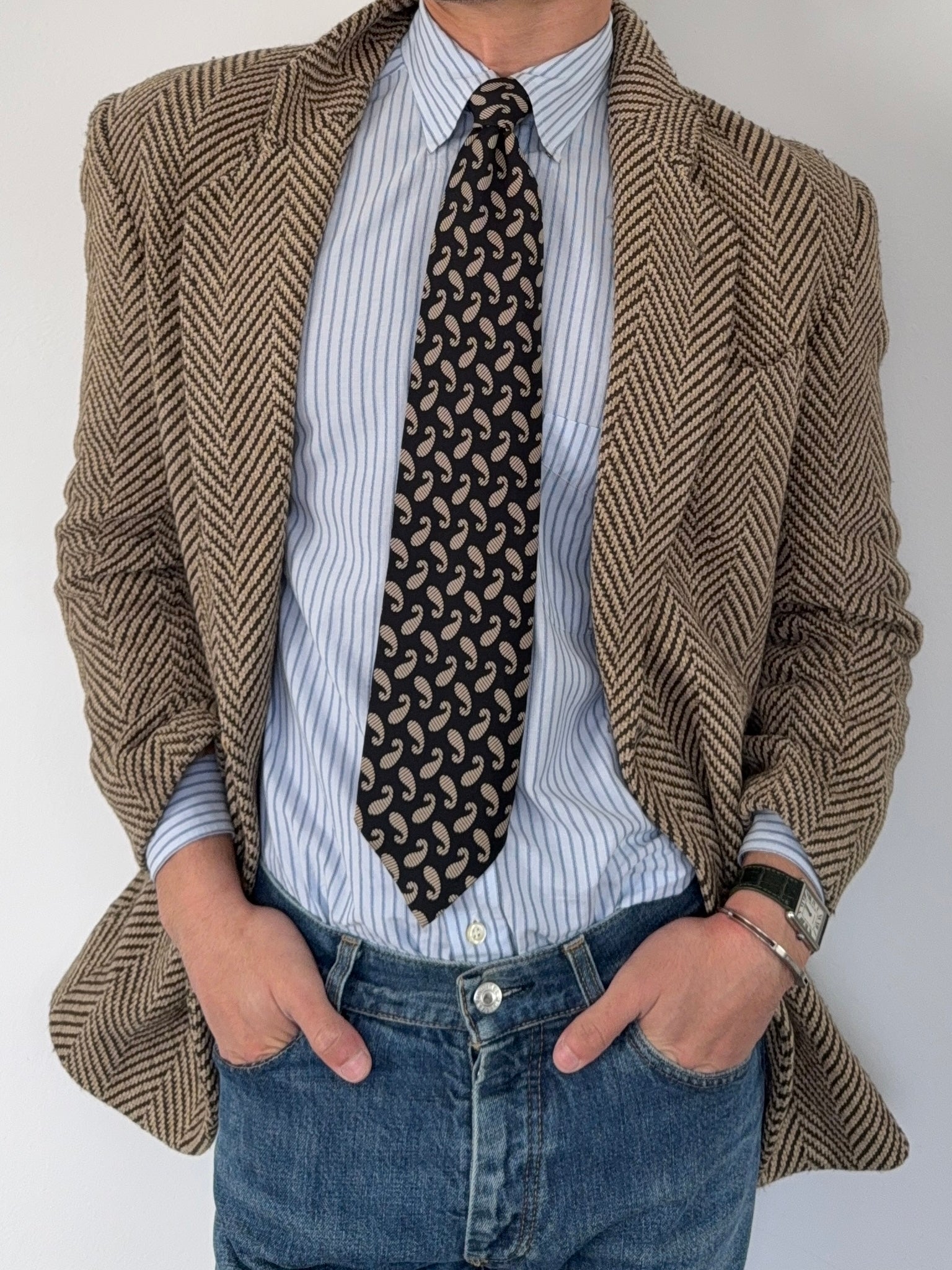 Giorgio Armani 1990s Silk Tie