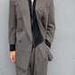 Giorgio Armani 1990s Double Breasted Triple Pleat Wool Suit - Size M Jacket / 32" Waist