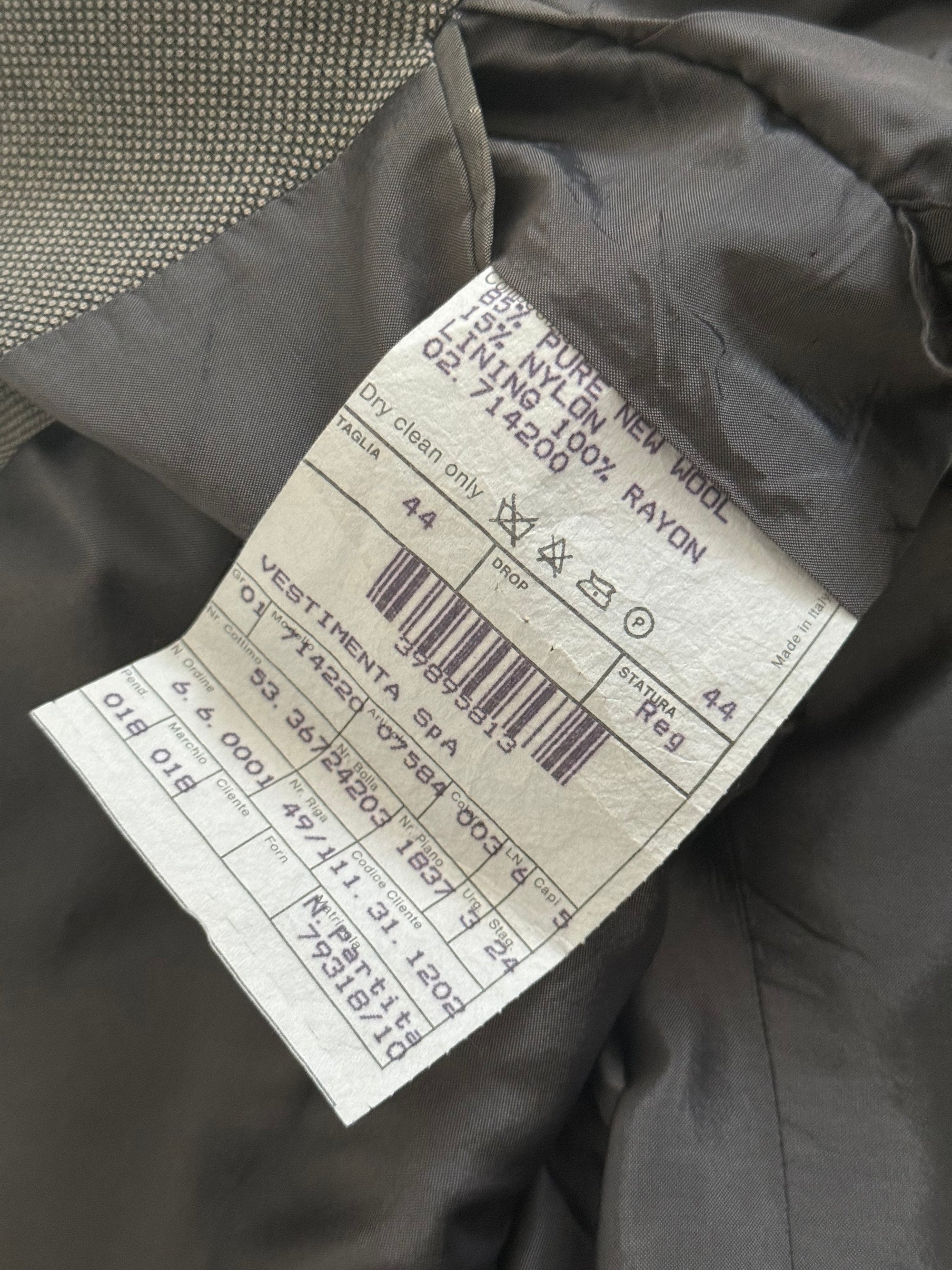 Giorgio Armani 1990s Double-Breasted Pleated Relaxed Suit - Size S Jacket / 28" Waist