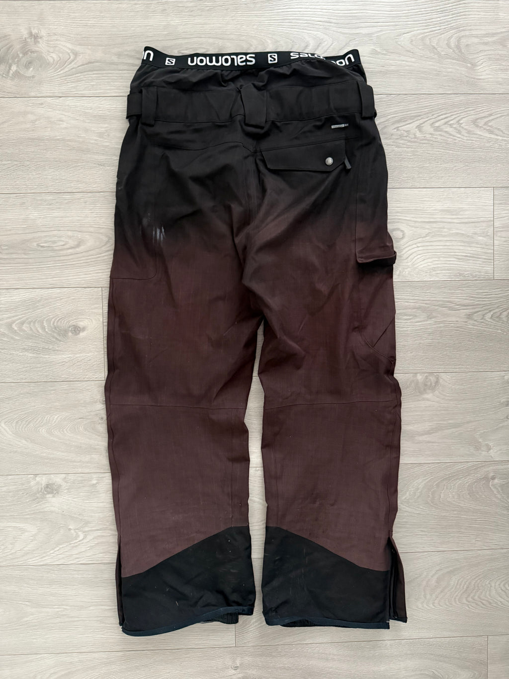Salomon AdvancedSkin Dry Gradient Waterproof Pants - Size 36" Waist