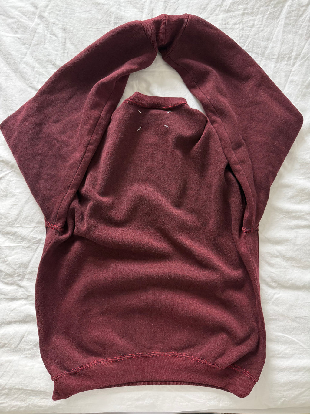 Maison Martin Margiela FW1999 Artisanal Line (0)(10) Reconstructed Sweatshirt Bag