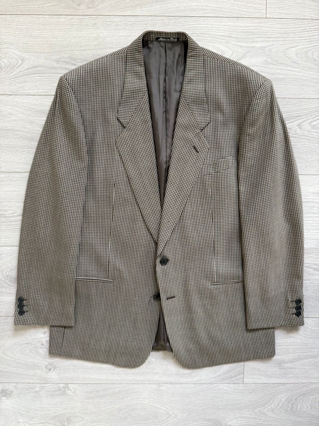 Giorgio Armani 1980s 2B Textured Wool Sport Jacket Blazer - Size XL