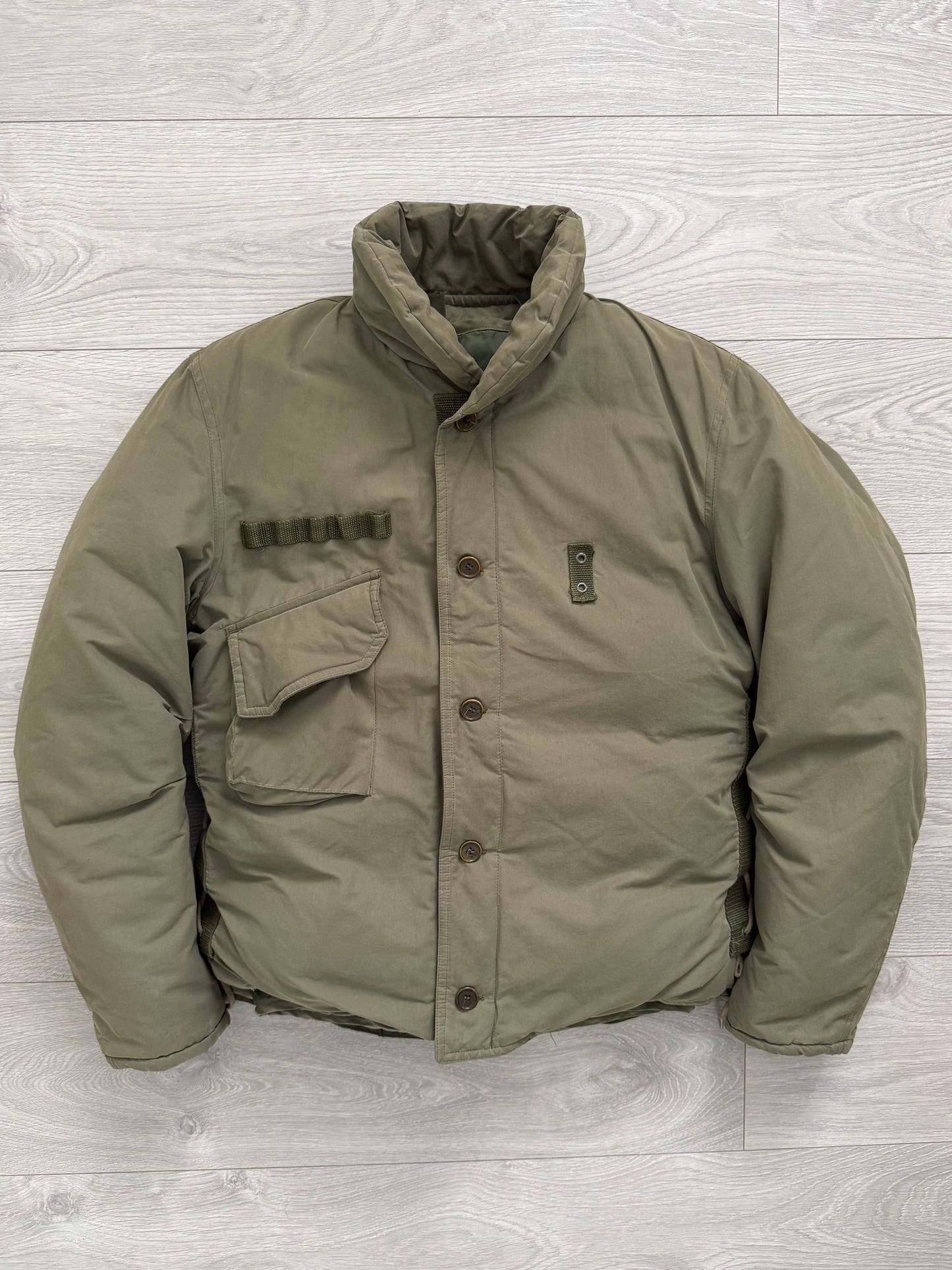 Helmut Lang FW1999 Down Filled M69 Flak Military Jacket - Size S