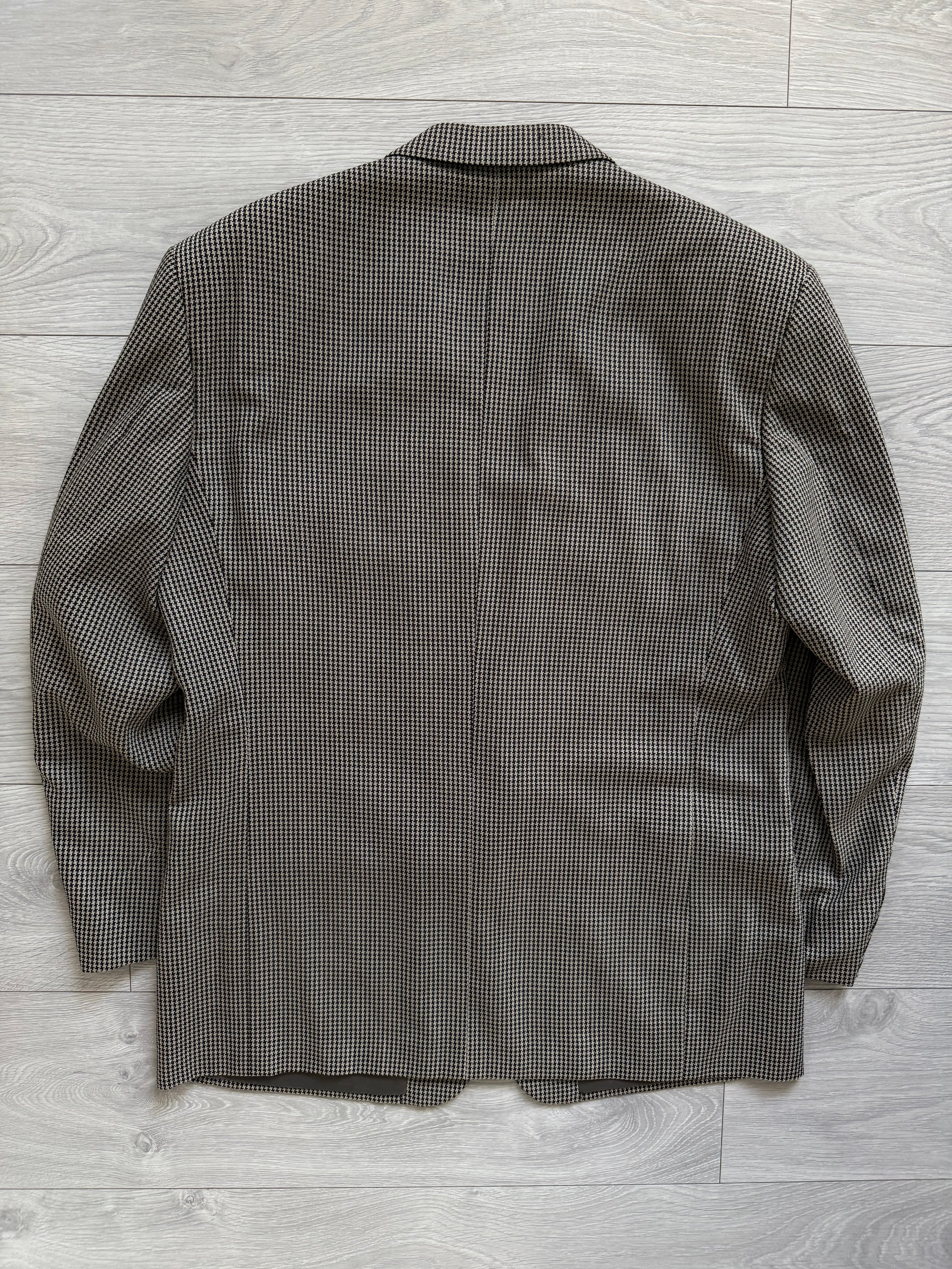 Giorgio Armani 1980s 2B Textured Wool Sport Jacket Blazer - Size XL