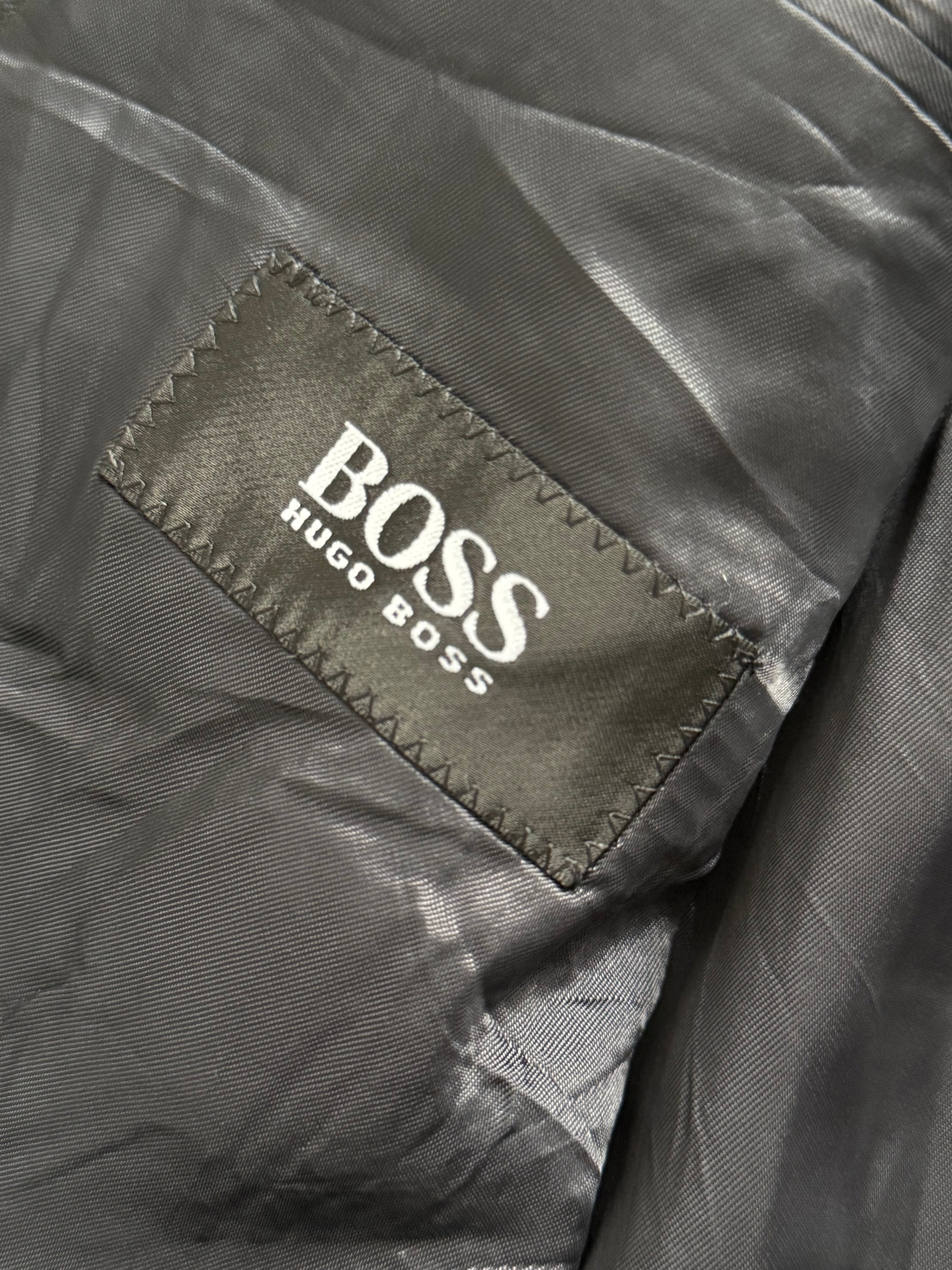 Hugo Boss 1980s 'Zeus' Double Breasted Peaked Lapel Sports Jacket Blazer - Size S