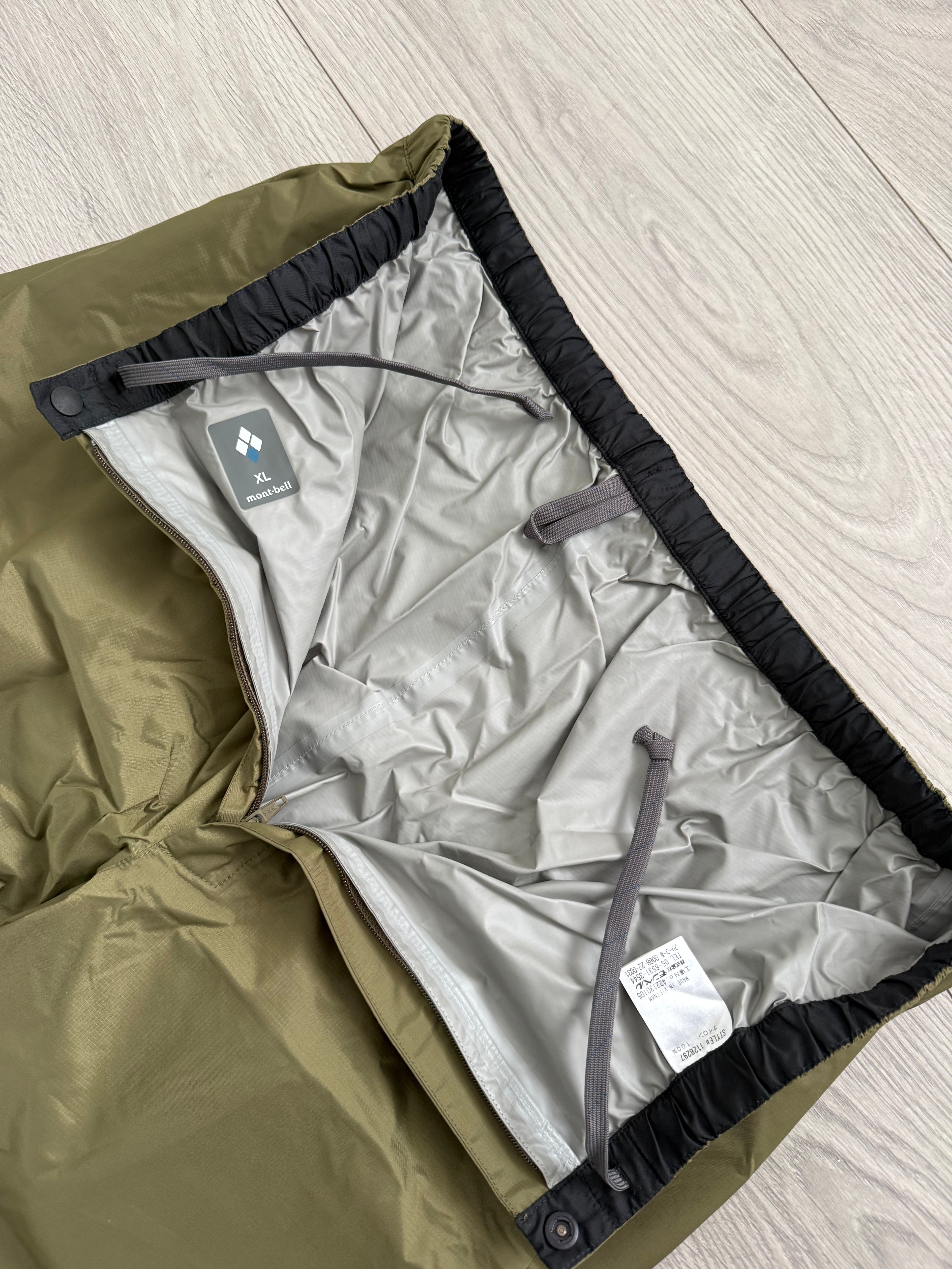 Montbell Waterproof Jacket & Trouser Set - Size XL