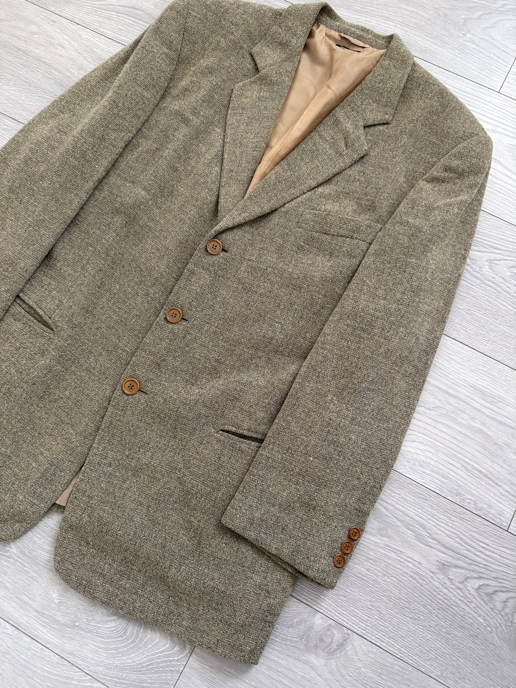 Giorgio Armani Black Label 1990s 3B Textured Sports Jacket Blazer - Size XL