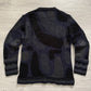 Issey Miyake AW06' Geometric Knit Sweater - Size M